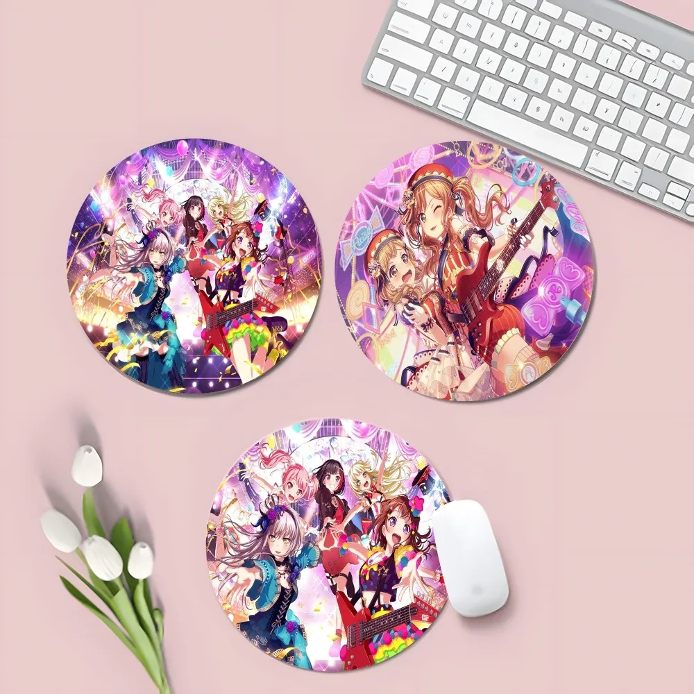 

BanG Dream It's My GO Round Custom Skin Big Promotion Table Mat Student Mousepad Computer Keyboard Pad Office Desk Accessories