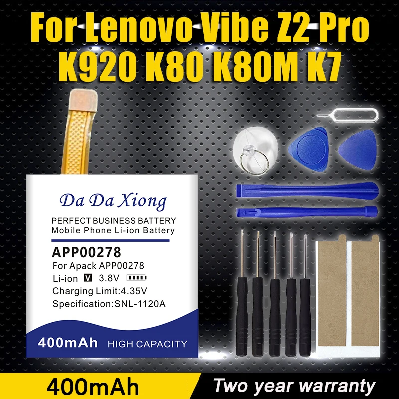 

100% New 400mAh Battery for Apack APP00278 For Montblanc SUMMIT S2T18 Watch Batteries + Tools