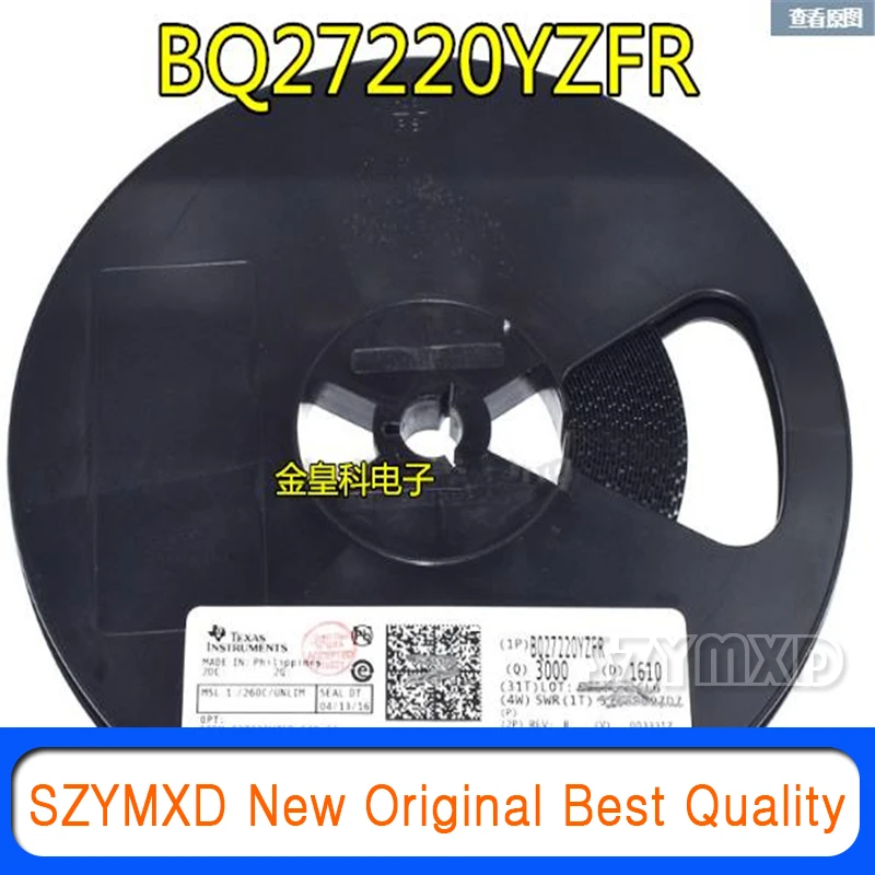 5Pcs/Lot New Original BQ27220 BQ27220YZFR battery management product DSBGA9 In Stock