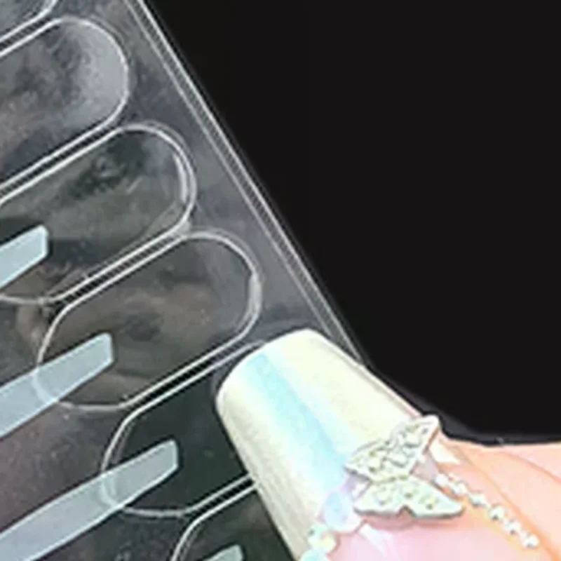 96/160/320 Patches Double Eyelid Stickers With Handle Auxiliary Positioning Natural Invisible Long-lasting Shaping Big Eyes