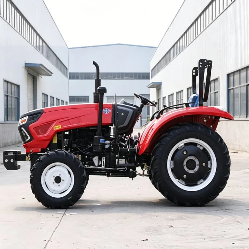 Customized High-efficiency Wheeled Rotary Tractor with Low Fuel Consumption Design, 4WD Four-wheel Farm Cultivator view 6
