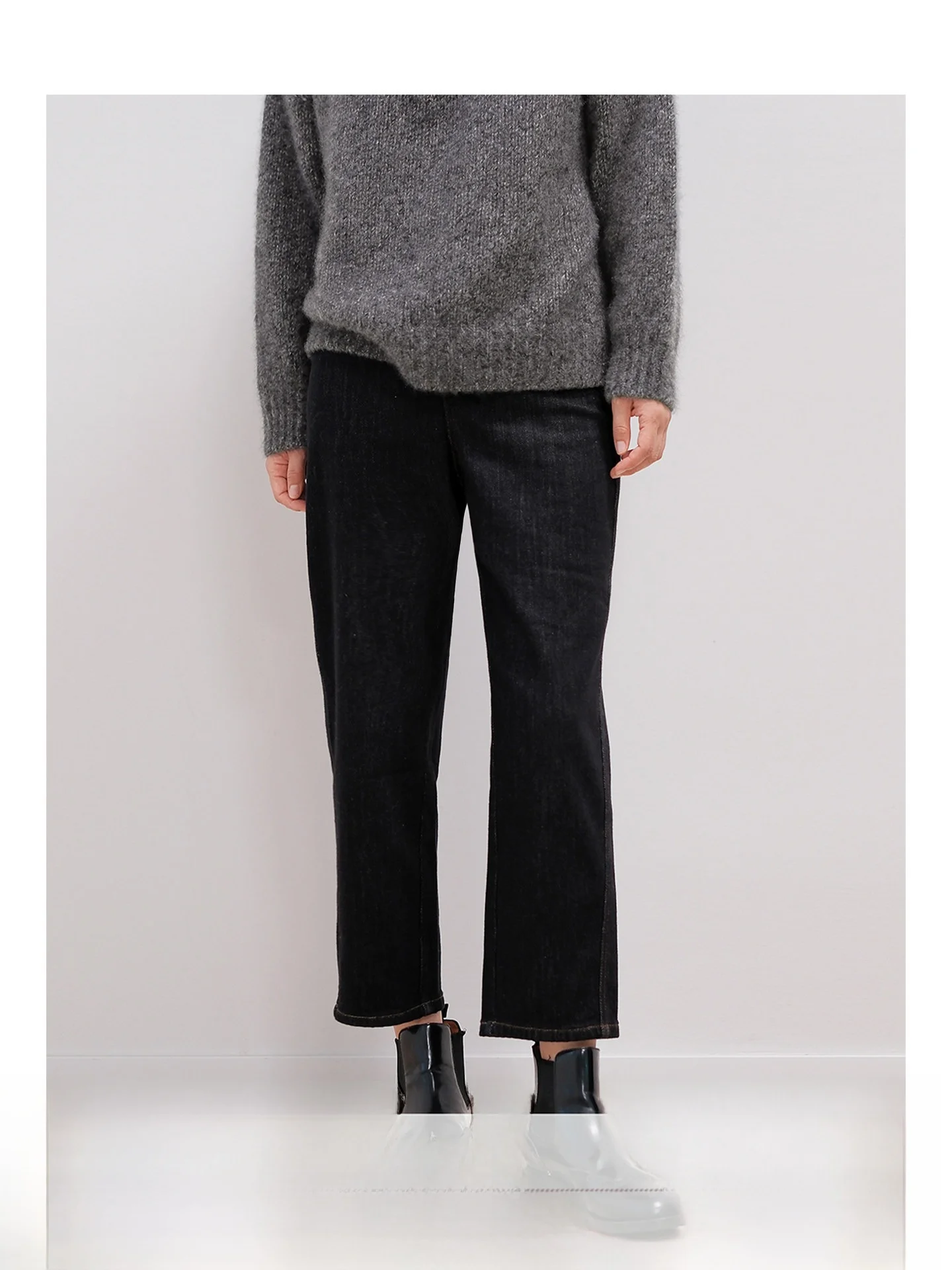 

Джинсы Bla с мягкой текстурой, джинсы Cone ape Inteated Fce, повседневные женские джинсы с застежкой-молнией и высокой талией