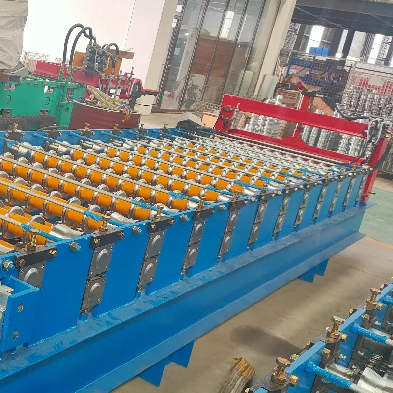 Customized Fast Shipping Corrugated Roll Forming Machine Machine To Make Corrugated