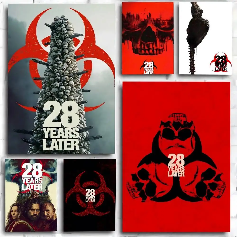 Movie T-Trror 28 Years Later   Poster and Prints Wall Art Pictures for Modern Bedroom Game Room Home Decor