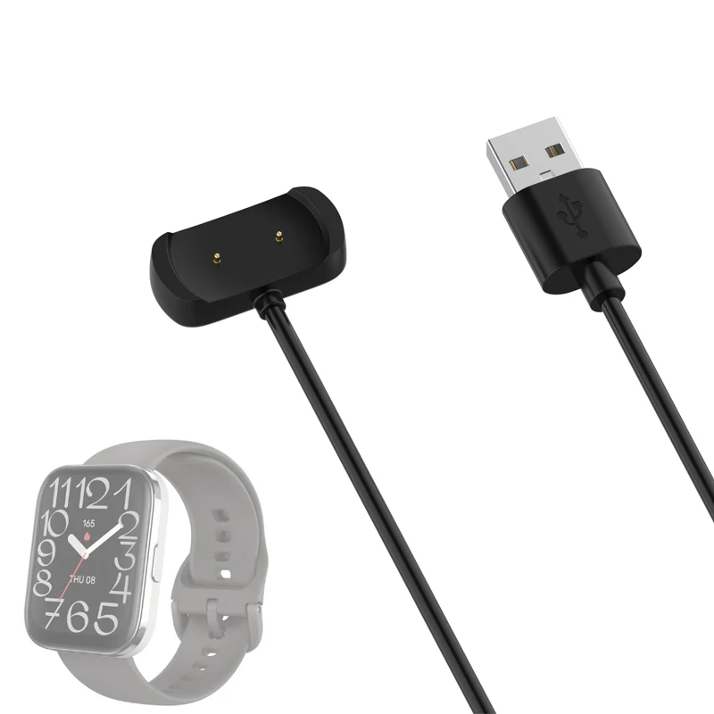 Smarttwatch dock מתאם usb כבל טעינה כבל טעינה עבור bip amazfit 5 אחדות/bip5 אביזרים שעון חכם