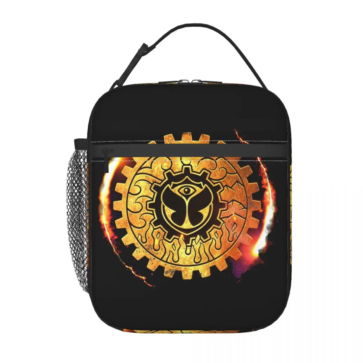 Tomorrowland Insulated Lunch Tote Bag for Women Belgian Electronic Dance Music Festival Resuable Cooler Thermal Bento Box