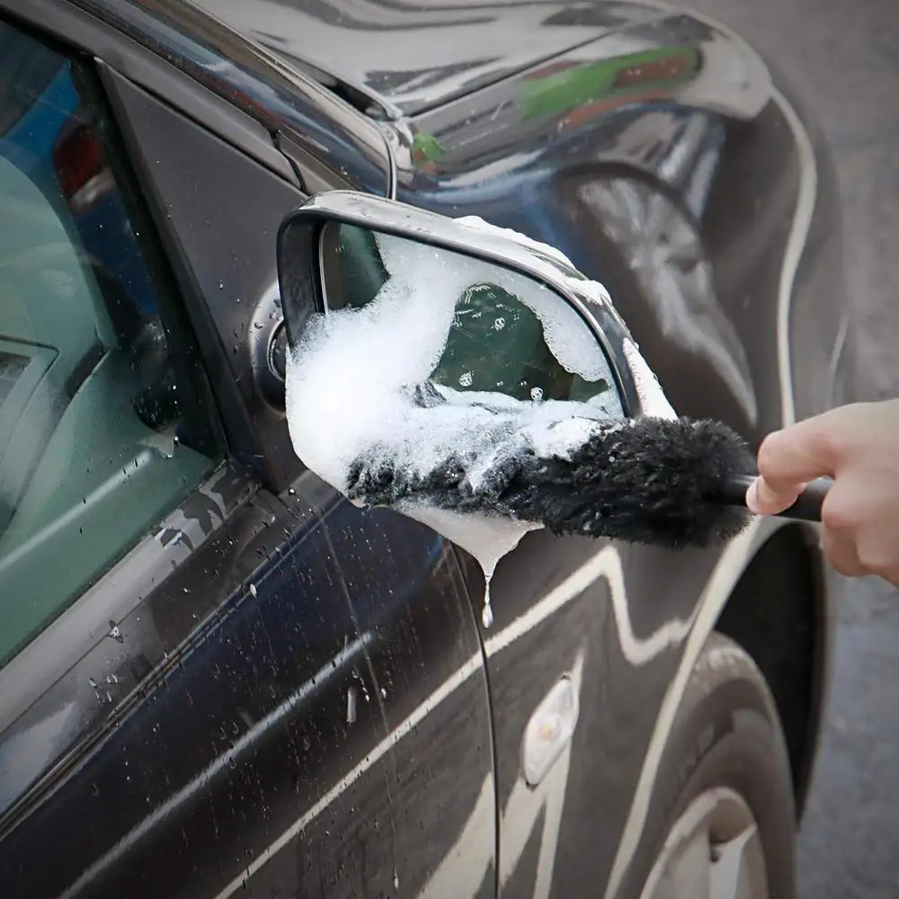 1 Set of 3 different size Cleaning Brushes Fit for cleaning a variety of vehicles including cars, trucks, motorcycles