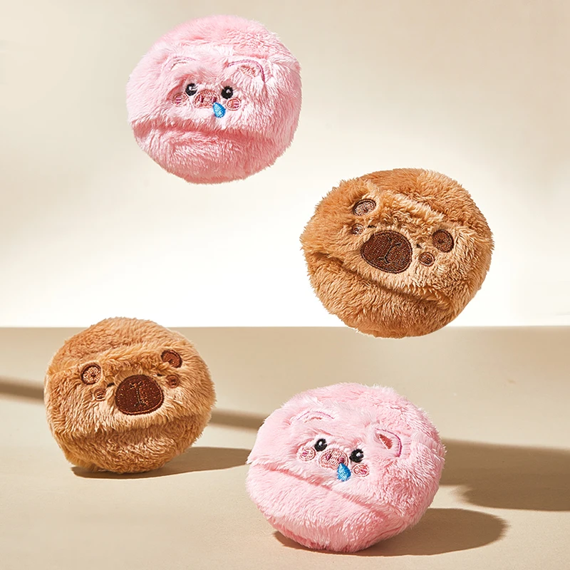 Life Girls Cute Soft Plush Powder Puff Loose Powder Makeup Soft Flocking Comfortable Skin-friendly Thick Large Powder Puff