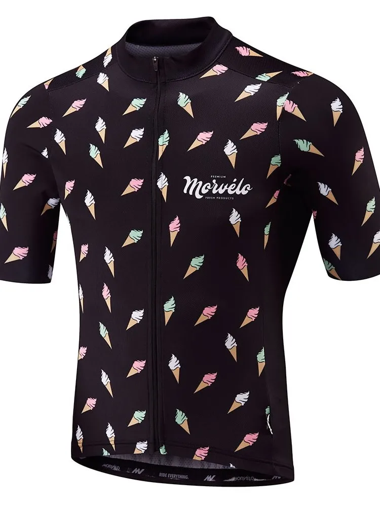 AliExpress NONE MORVELO Team Cycling Jersey Cycling Racing Tops Short Sleeve Cyclist Clothes Shirt Maillot 2025 Summer Bicycle Bike Wear