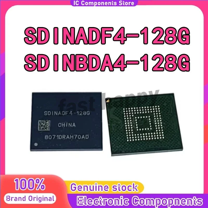 SDINADF4-128G SDINBDA4-128G For UFS 5.1 128GB BGA153 EMMC IC Chip 100% New Original in stock