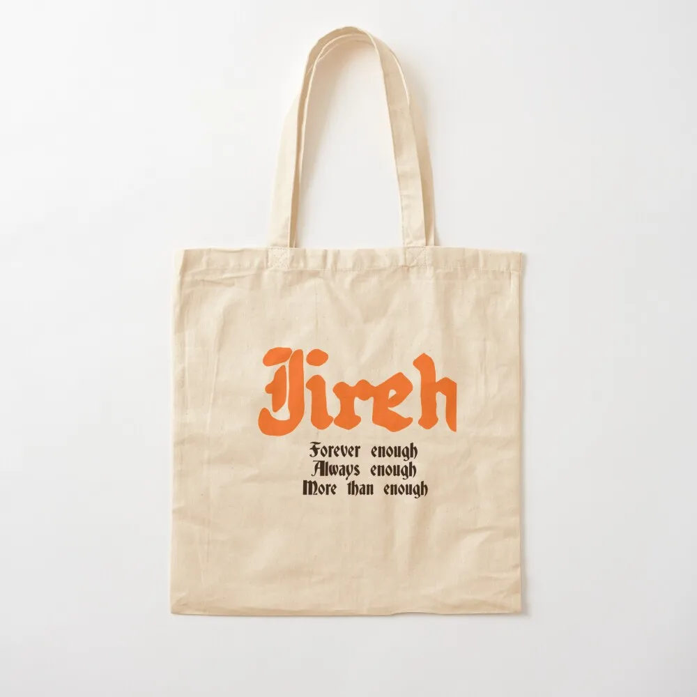 Jireh Tote Bag Customizable tote bag reusable shopping bags Lady bags canvas tote