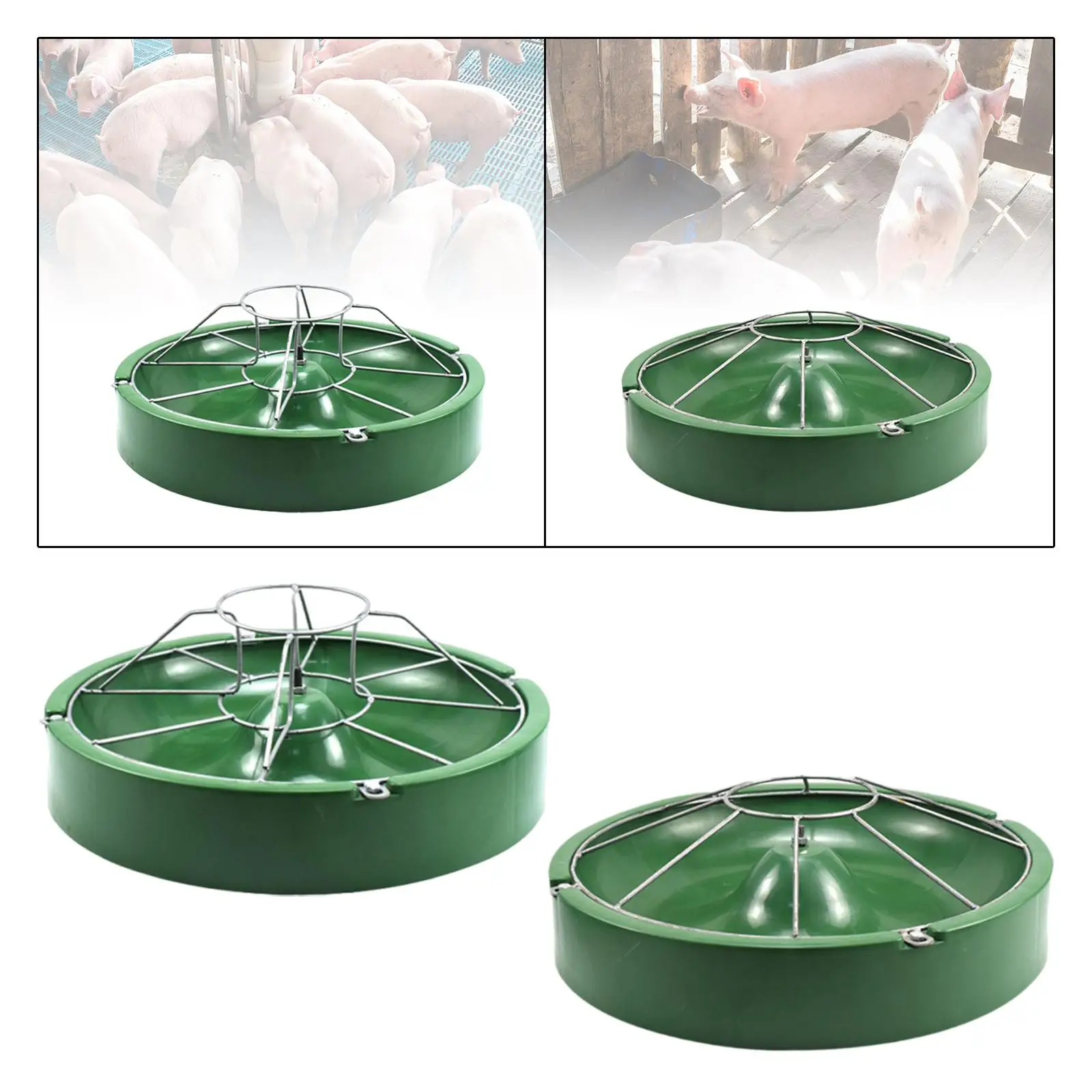 

Pig Feeding Trough Feeding Container Feeder Bowl for Livestock Poultrys Pets