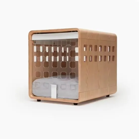 Wooden Bed Soft Cushions Removable Washable Shape Modern Fashion Style Sustainable for Small Animals Cats Carton