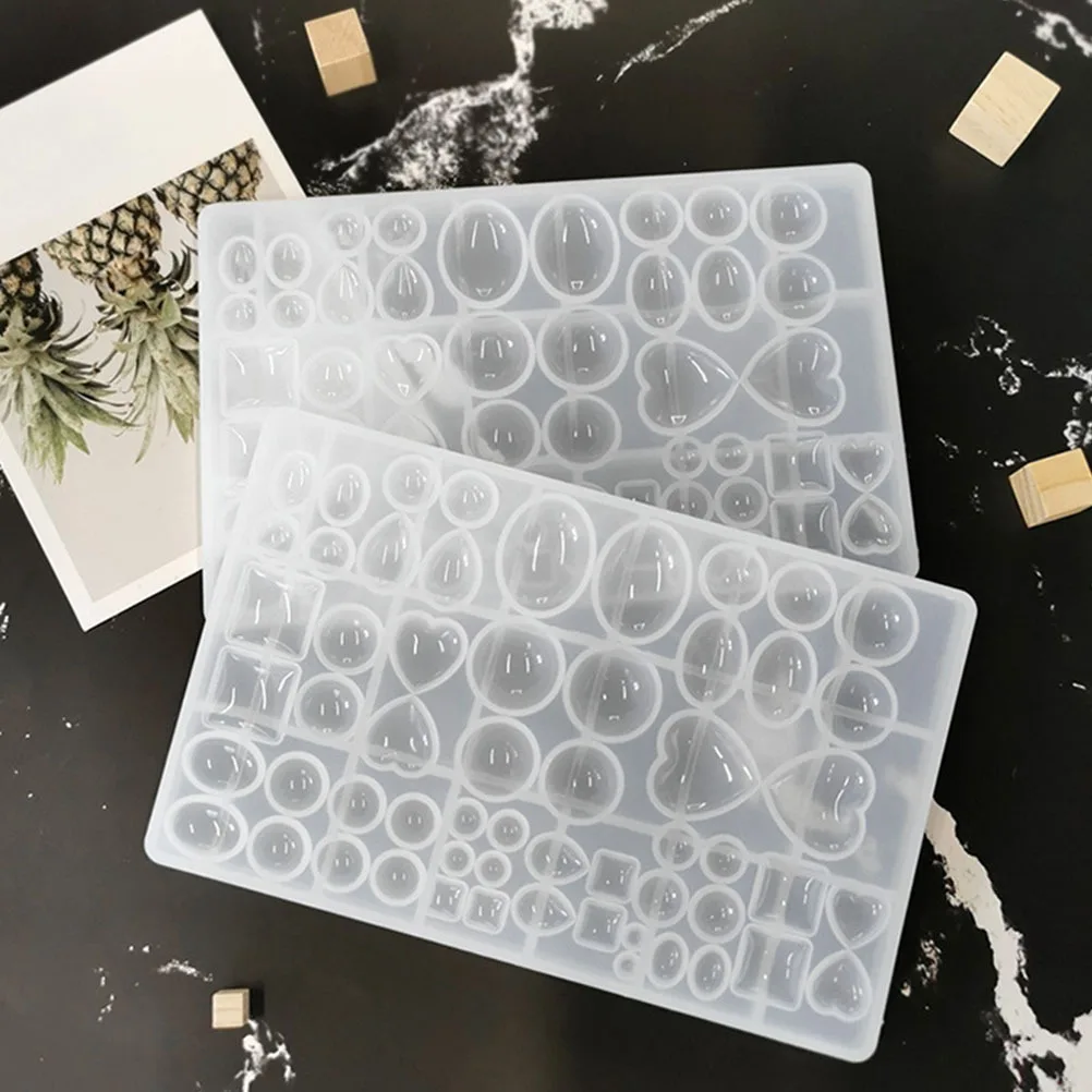 

Silicone DIY Mold Creative Geometric Jewelry Pendant Mold for Making Earrings Hanging Decoration Charms Pendant DIY Molds