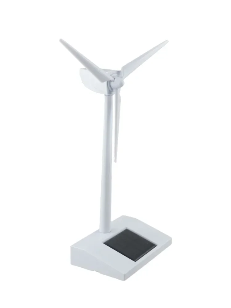 Solar Powered Wind Mill Model Desktop Decor Craft Kids Children Education Home Decoration Power Tools Power Generator