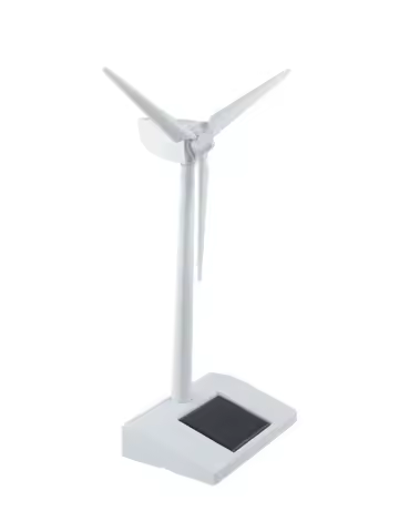 Solar Powered Wind Mill Model Desktop Decor Craft Kids Children Education Home Decoration Power Tools Power Generator