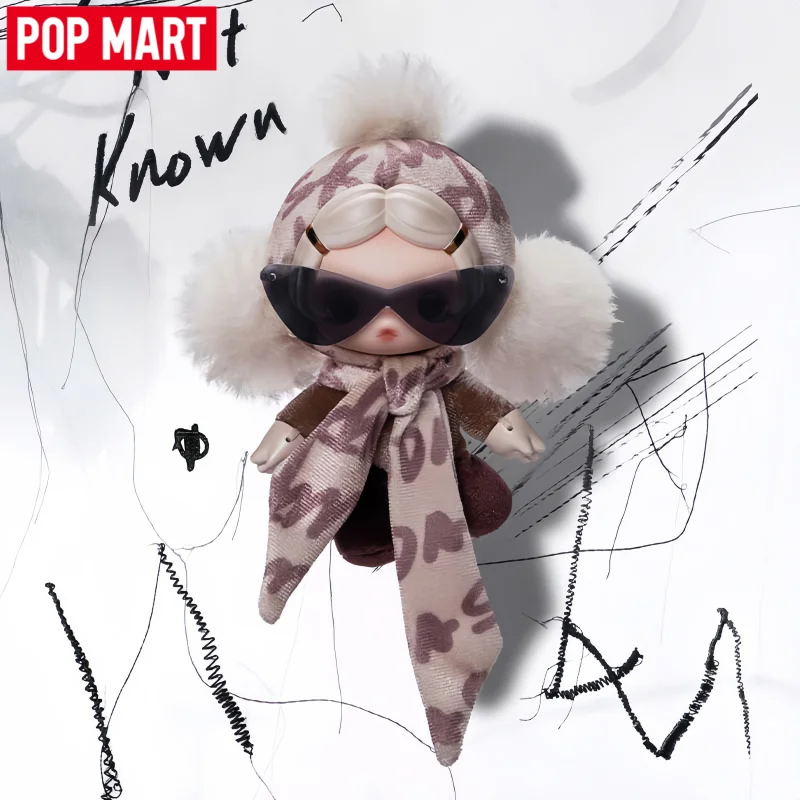 Image of 2026 Neu POP MART Skullpanda Off Mode Serie Blind Box Plüschpuppe Süßer Anhänger Ornament Spielzeug Mystery Box Sammlerstück Überraschungsgeschenk