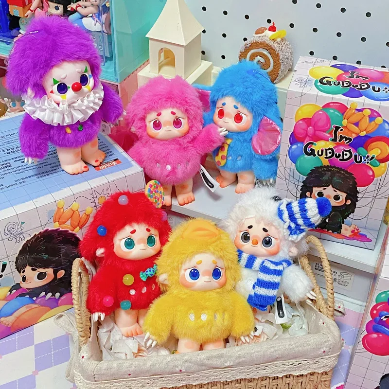 

Серия I Am Gududu: Плюшевый брелок-сюрприз, настольное украшение, модная коллекционная художественная игрушка, коллекционная фигурка, подарок на день рождения