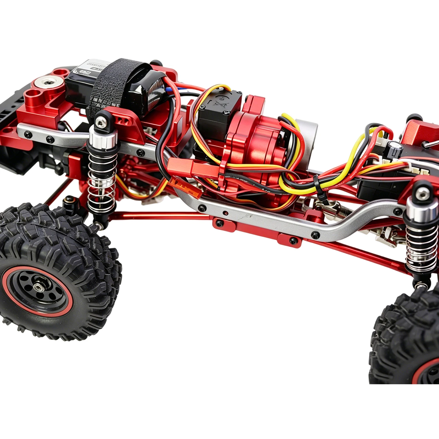 H18P CNC Aluminum Gearbox Housing Transmission Case Shell for MJX Hyper Go H18P 1/18 RC Crawler Upgrade Part - view 3