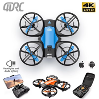 4DRC V8 WIFI FPV Drone Wide Angle HD 4K Camera Height Hold RC Foldable Quadcopter Dron Helicopter Gift Toys