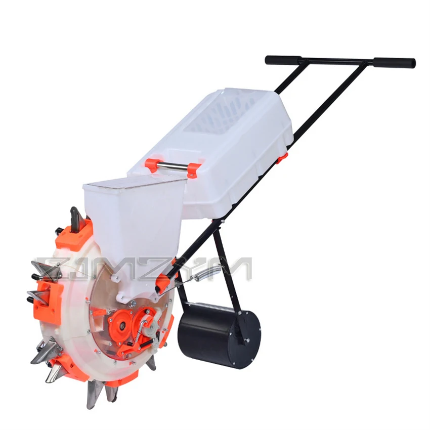

Hand Pushed Seeder for Peanuts Soybeans Corn and Grains Precision Seeder for Corn Hand Pushed Roller Planter for Planting