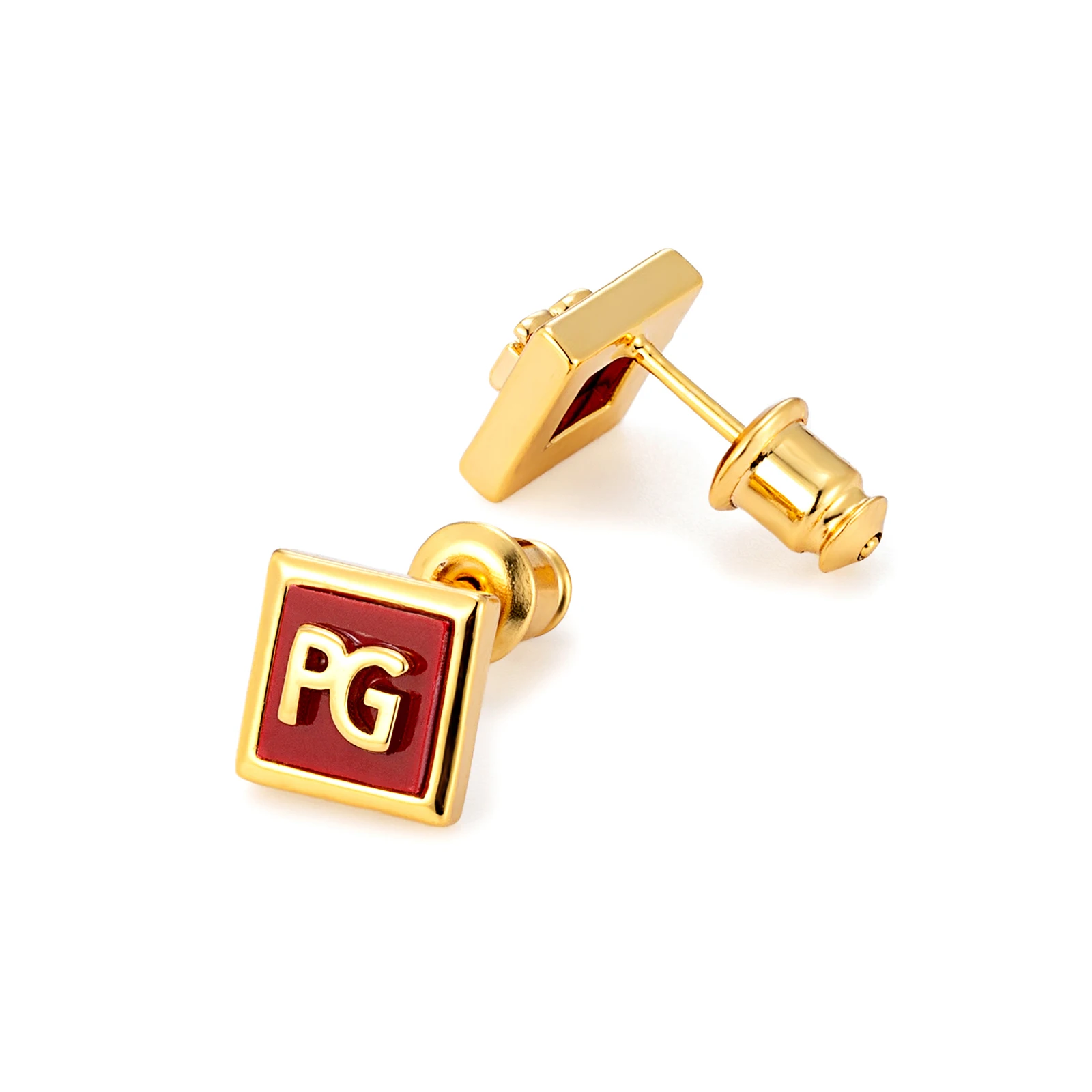 

PG 2025 Fashion Geometric Hoop Earrings for Women Gold Color Round Earring Punk Daily Wear Jewelry Birthday Gifts 2025