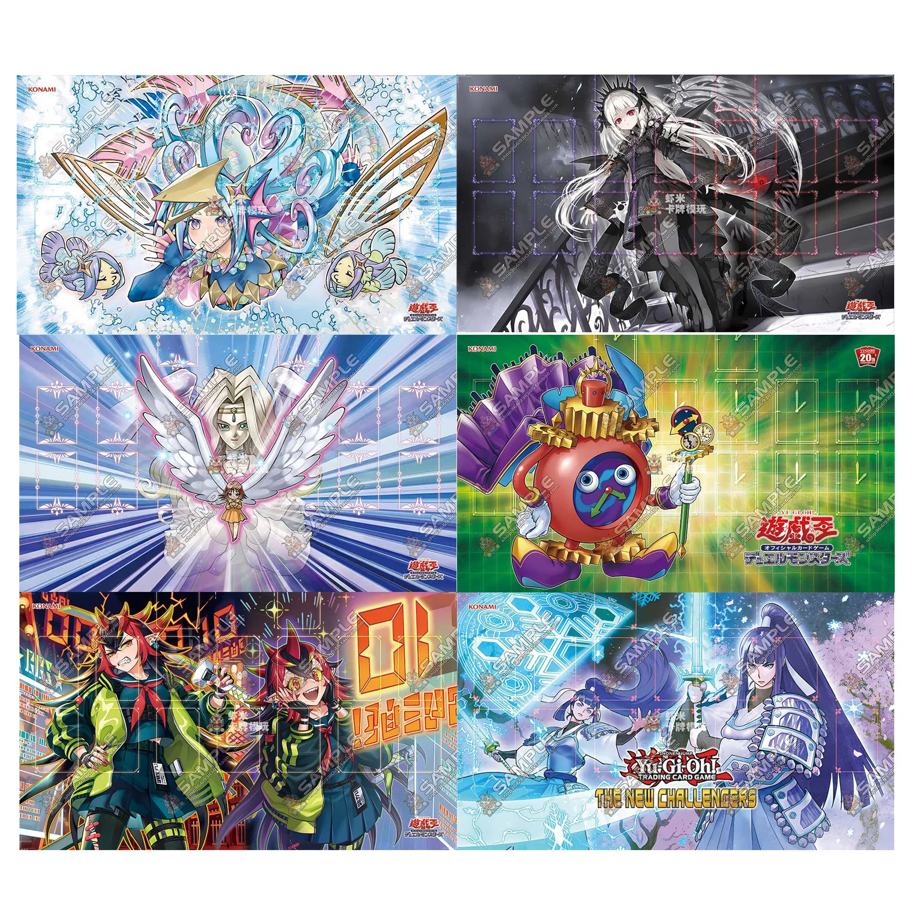 32 موديلًا يمكنك صنعها بنفسك يو غي أوه! Tearlaments Card Battle Mat Ygo Stoic of Prophecy Single Player Board Game Card Battle Card Pad