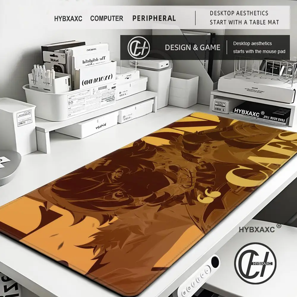 ZZZ الألعاب قيصر الملك ماوس الوسادة إيفلين شيفالييه أسابا هاروماسا زينليس زون صفر لوحة المفاتيح حصير مكتب XXL أنيمي الفتيات ماوس الوسادة