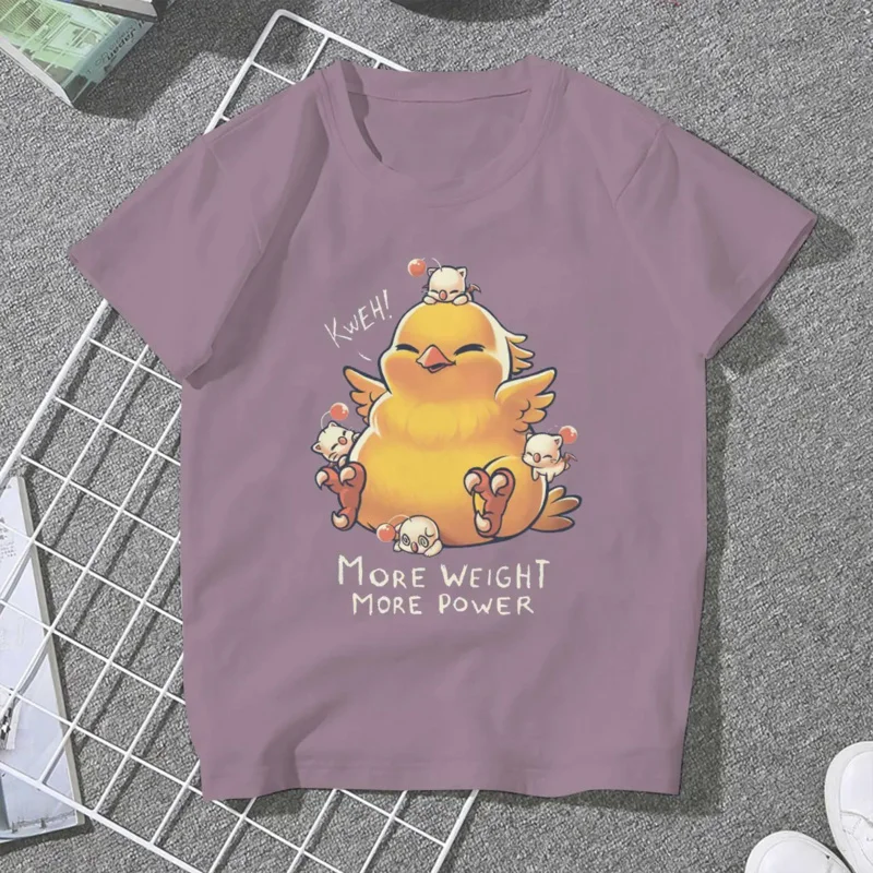 Chocobo Kweh fat creature monster summon fashion tshirts final fantasy role playing game female graphic 5XL T shirt oversized