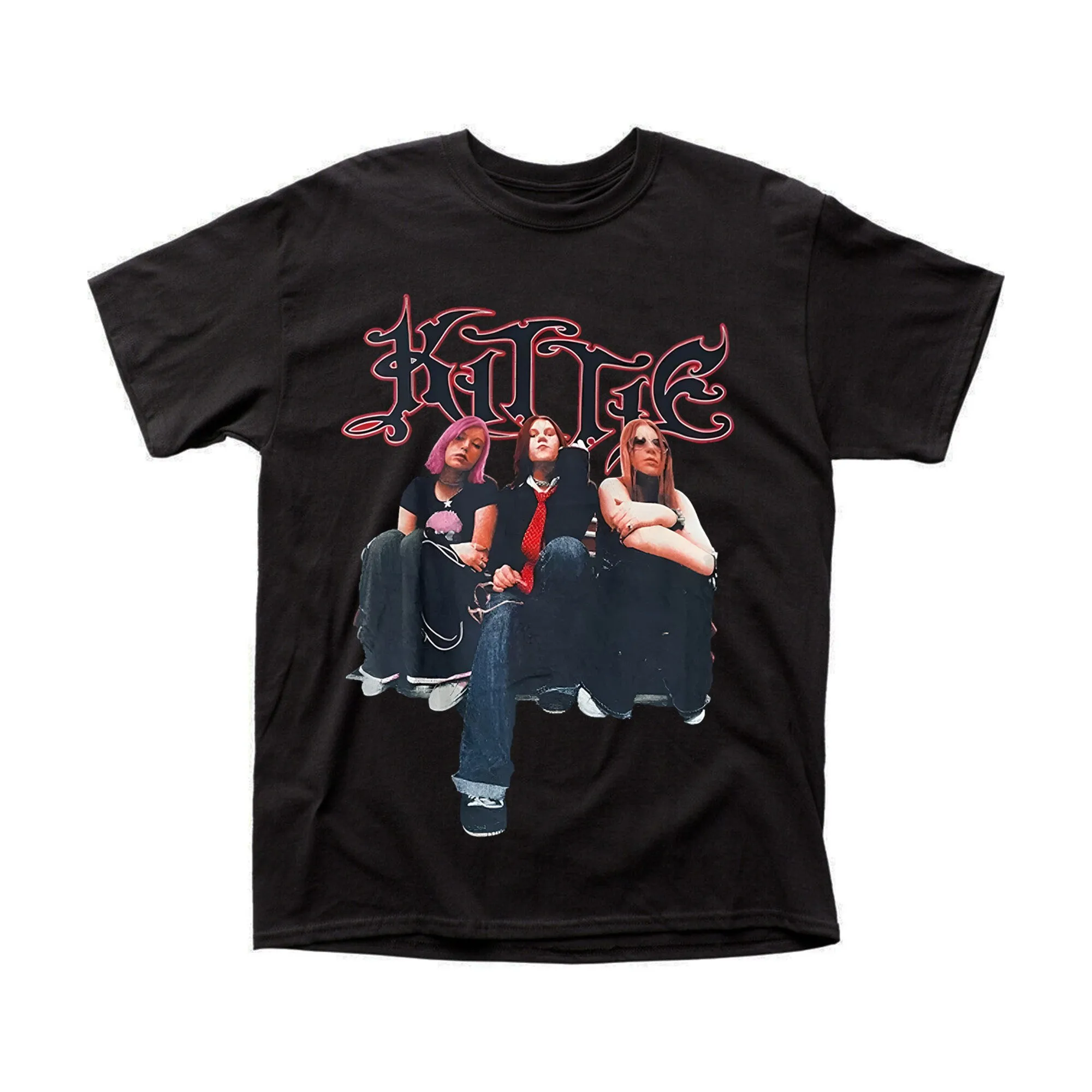 VTG Graphic Kittie Music Band Crewneck Short Sleeve Unisex T-Shirt