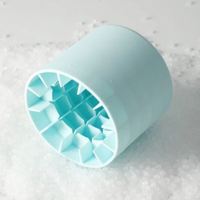 Mini Silicone Ice Cube Mold Round Ice Bucket Ices Storage Box Household DIY Refrigerator Freeze Ice Maker Creative Barware Tools