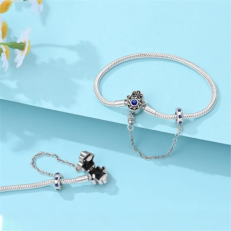 2026 New 925 Sterling Silver 17-20CM Faith Guardian Bracelet For Women Fashion Exquisite Jewelry Wedding Anniversary Gifts