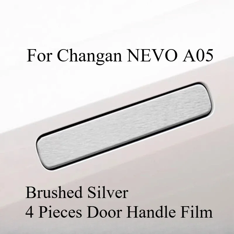 Car Door Handle Protective Sticker For Changan NEVO A05 Door Bowl Anti-scratch Protective Film Opening Hand Buckle Anti-scratch