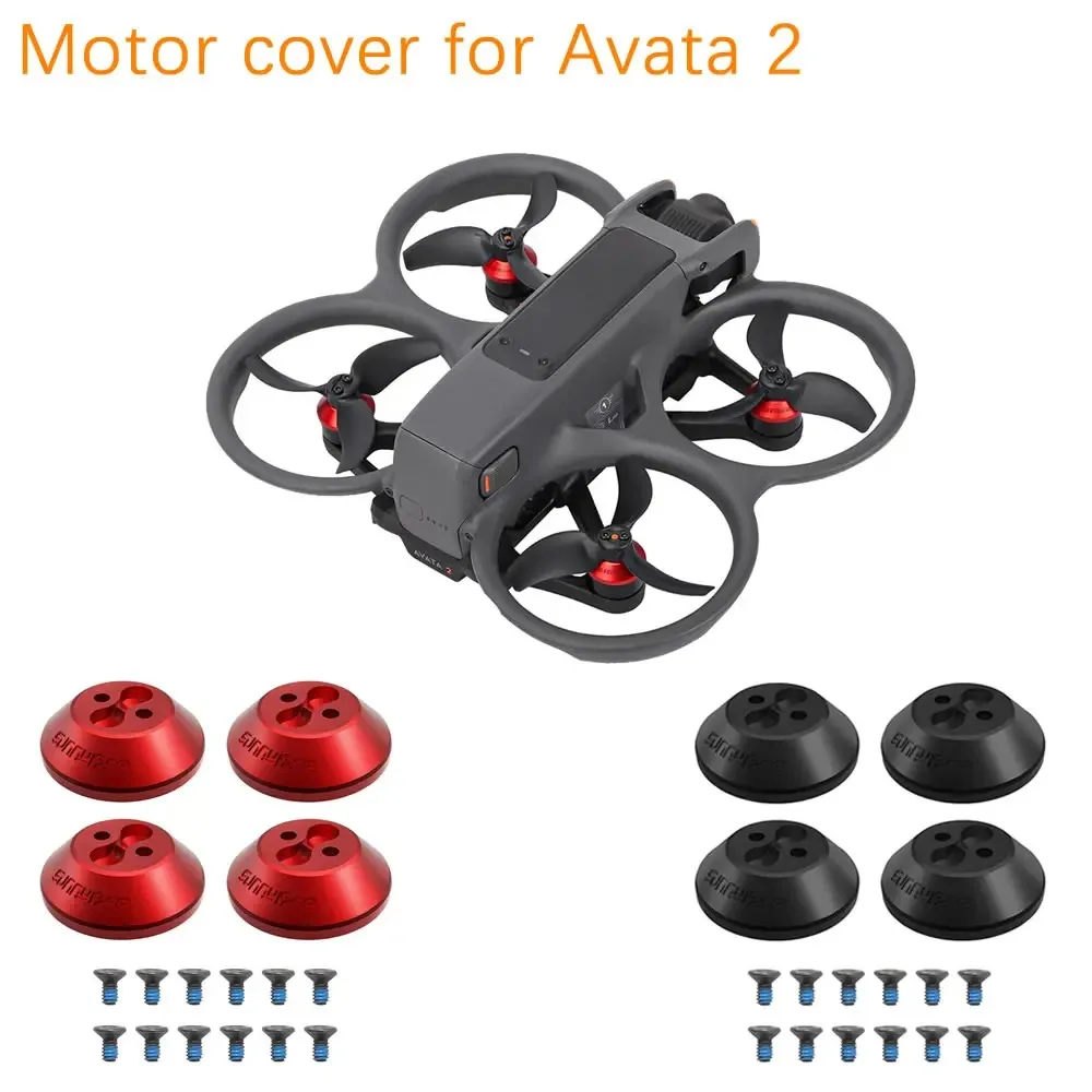 

New Aluminum Alloy Engine Cap Protective Drone Engine Protector Accessories Dust-proof Protection Guard for DJI Avata 2