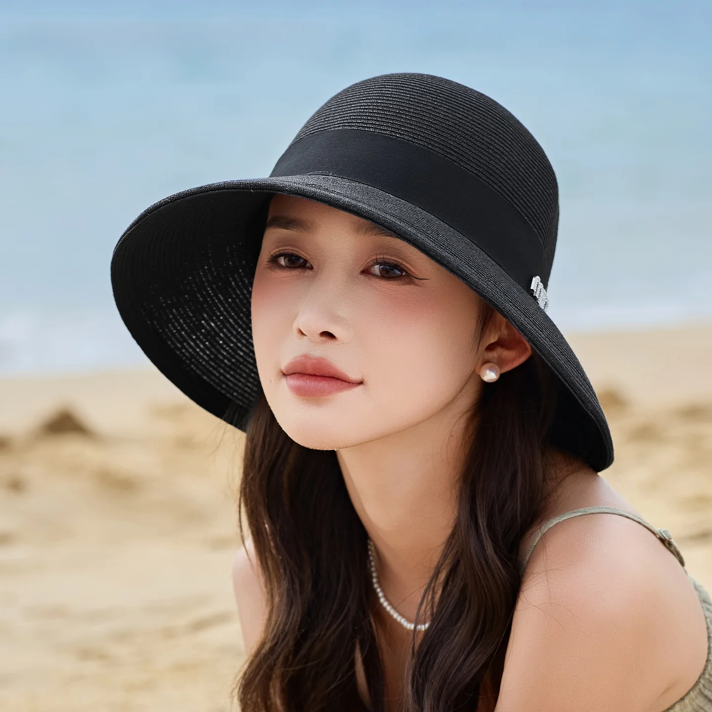 chapeau-de-paille-rond-tendance-pour-femme-casquette-de-plage-pare-soleil-style-decontracte-simple-chapeau-a-large-bord-en-fibre-de-polyester-tresse