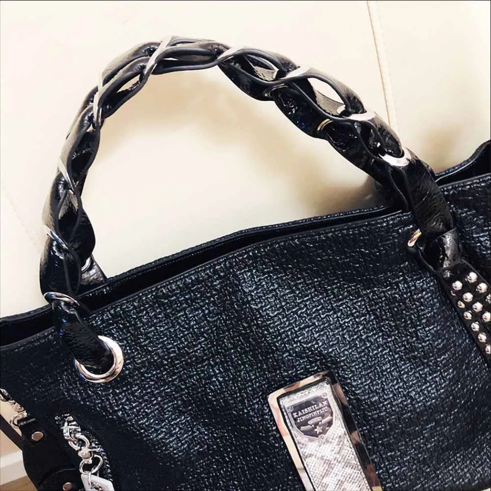 Luxury Brand Women Handbags New 2022 Fashion Leather Designer Crossbody Bag Female Black Large Capacity Shoulder Bag Sac A Main