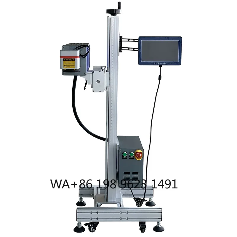 

35W 40W 45W 60W Industrial CO2 Flying Marker Nonmetal Engraver Wood Plastic Paper Ceramic Glass Craft Tool