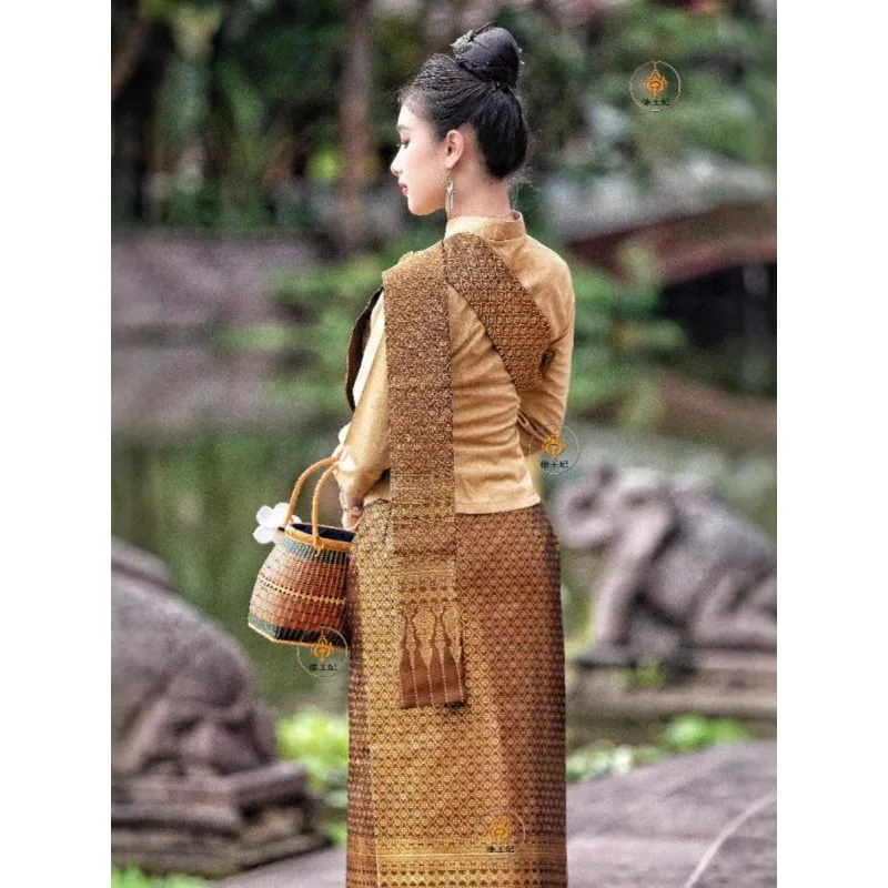 جنوب شرق آسيا تايلاند فندق مطعم ملابس العمل ترحيب الدعاوى أربعة مواسم بلايز تنورة سليم صالح فستان تايلاندي