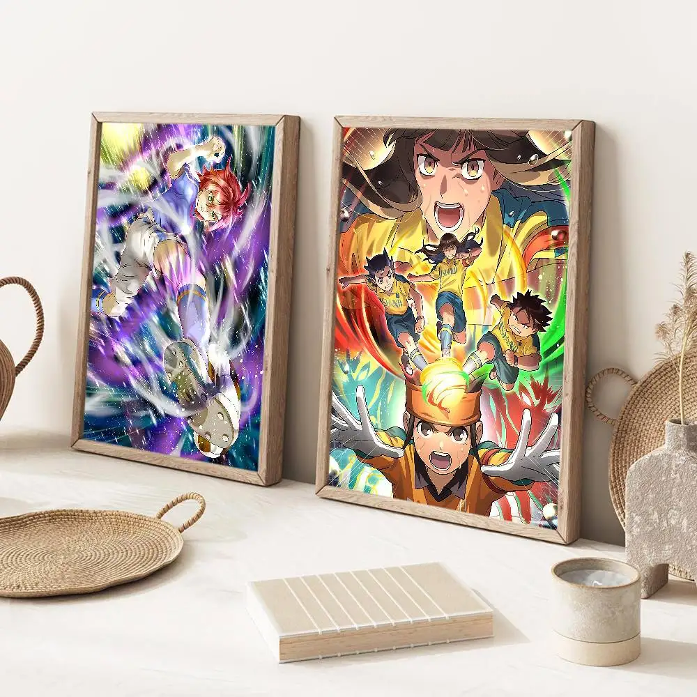 ANIME I-Inazuma E-Eleven Poster HD Sticky Wall Art Printing Waterproof Home Living Bed Room Bar Aesthetic Decor