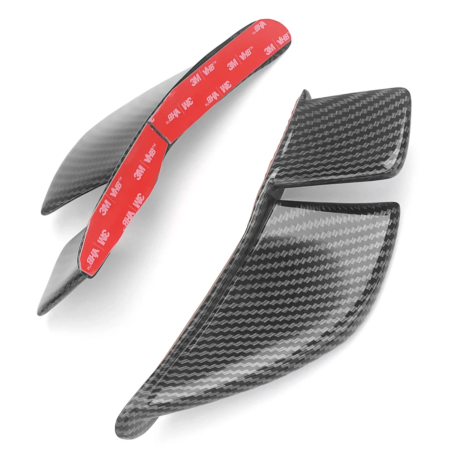 Motorcycle Winglets Accessories For Kawasaki ZX-6R 636 2019-2025 Panel Tail Fixed Wing Motorcycle Rear Tail Fixed Wing