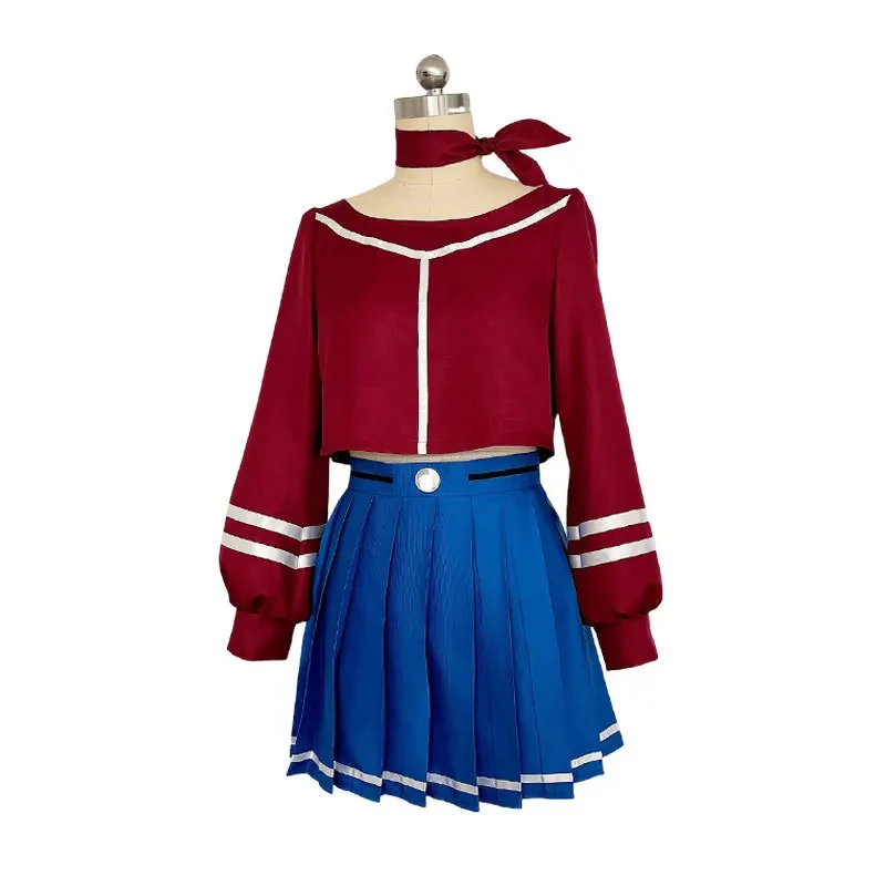 

Game Cosplay Costume Mita Innocent Pure Role Play JK Pleated Skirt Japanese Uniform Academy Style Set Photography StudentS yy:89