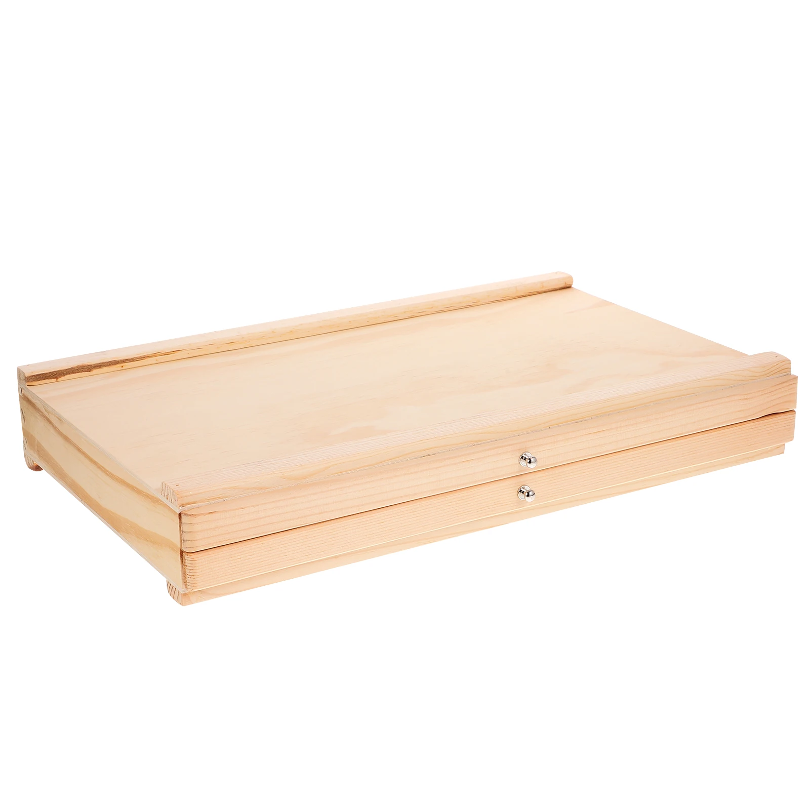 

Wood Pen Storage Drawer Organizer For Markers Pencils Paintbrushes Durable Desktop Supplies Holder Case Wall Mountable Paint