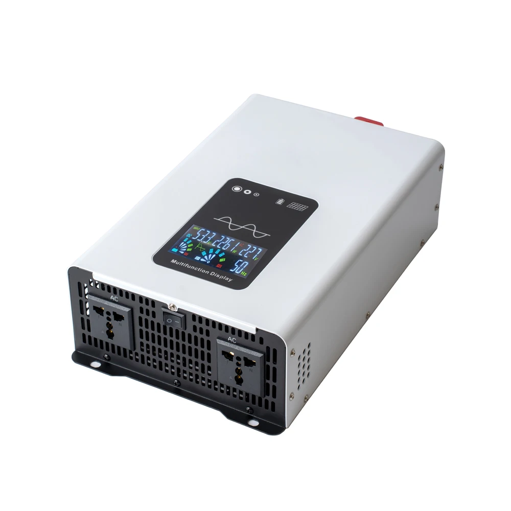 5000W 6000W 8000W Inverter 12V 24V 48V 60V 72V To AC 110V 220V Pure Sine Wave Solar Power Inverter Voltage Frequency Converter