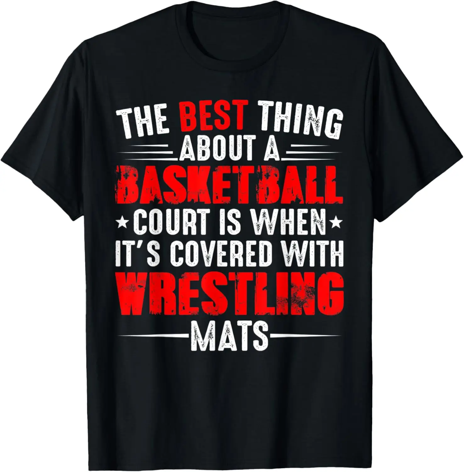 Basketball Wrestling Mats Shirt for Wrestlers Gift T-Shirt