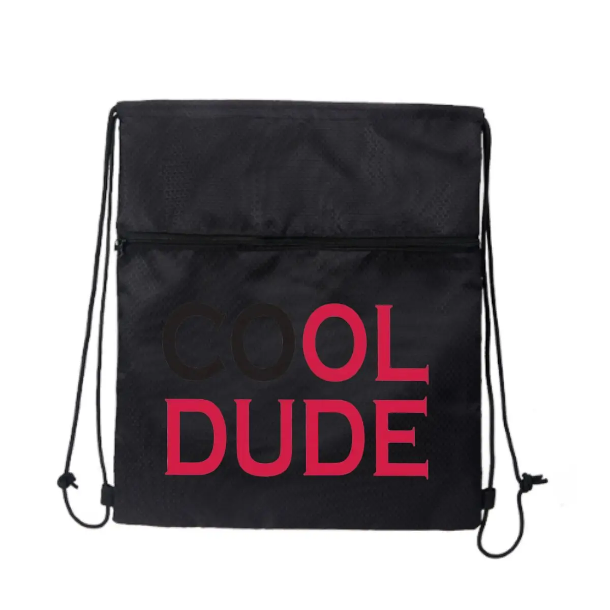 

Cool Dude’s Vibe Lifestyle Графический дань Уличная сумка на молнии на шнурке: смелые принты для городского стиля