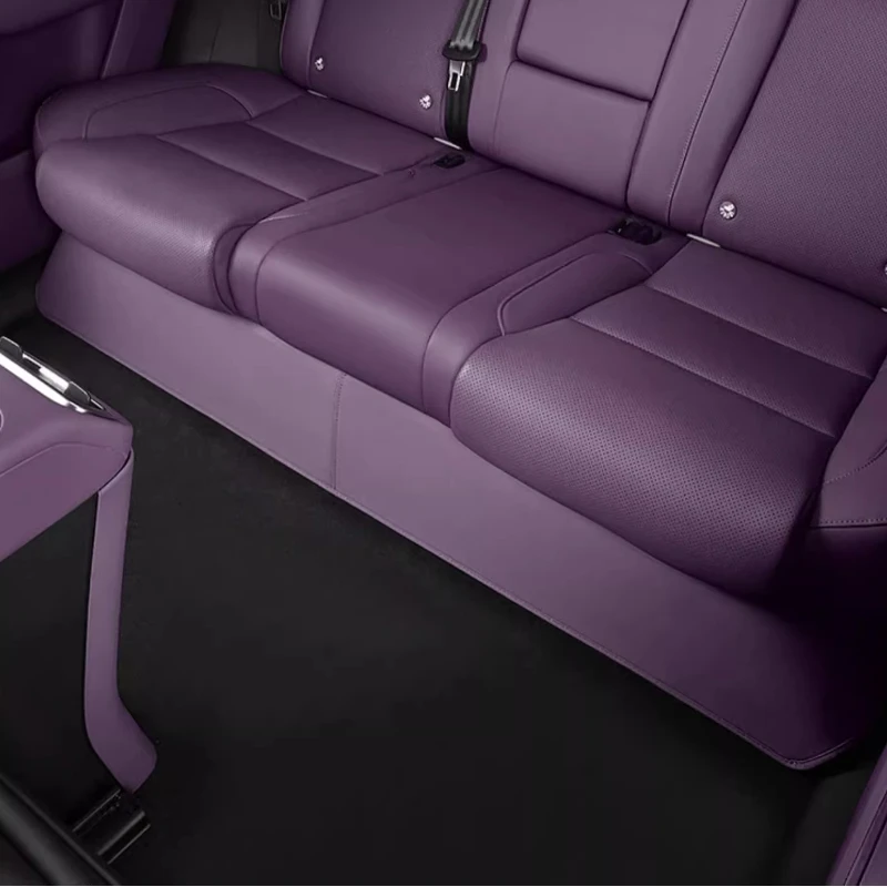 ل LEAPMOTOR C10 كرسي المقعد الخلفي من جلد الغزال وسادة حماية مضادة للركلة خاصة موردي الديكور ملحقات التعديل الداخلي