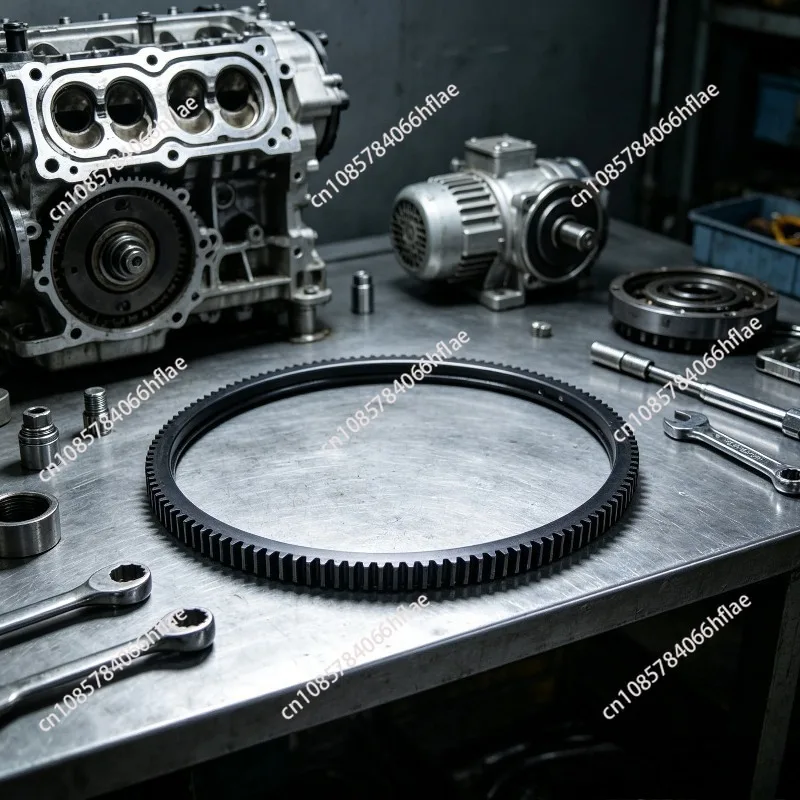 Engine Flywheel Ring Gear Starting Ring Gear Fit 4TNV94 4TNV98 Diesel Engine Replacement Parts