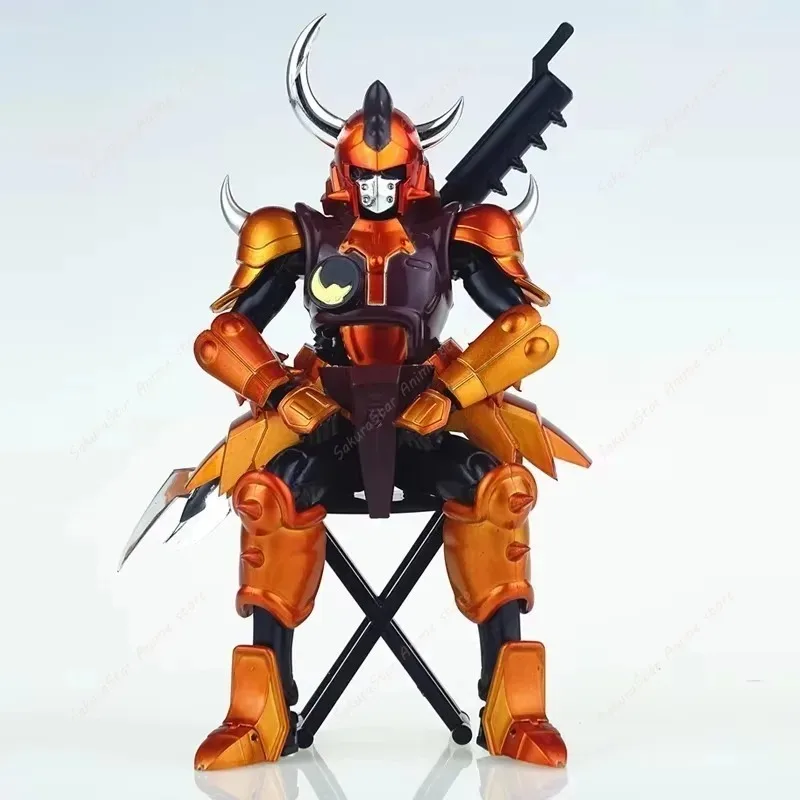 

【In Stock】Koo Model Ronin Warriors Yoroiden Samurai Troopers Kikoutei Ryo Touma Seiji Black White Tiger Action Figure