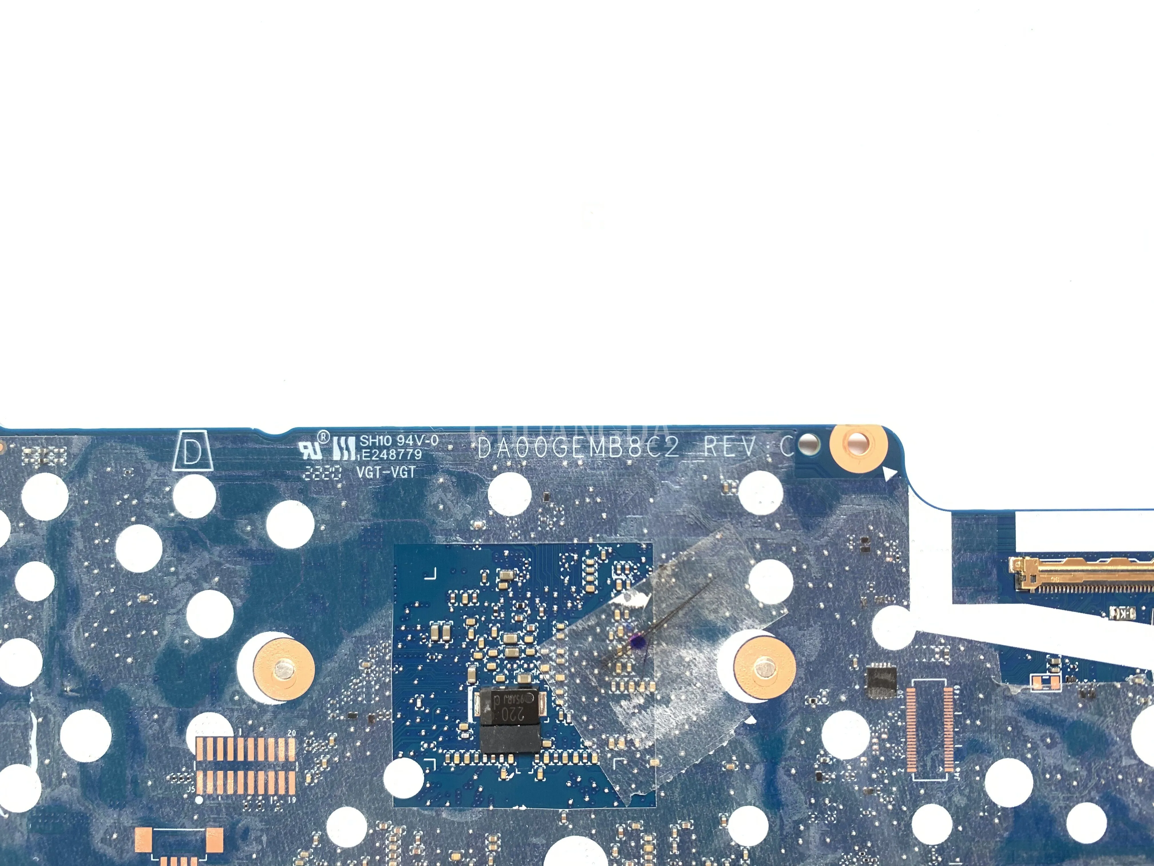 For HP Chromebook 11A G8 Series A4-9120C 4GB 32G eMMC Motherboard L92813-001 DA00GEMB8C2 TESED