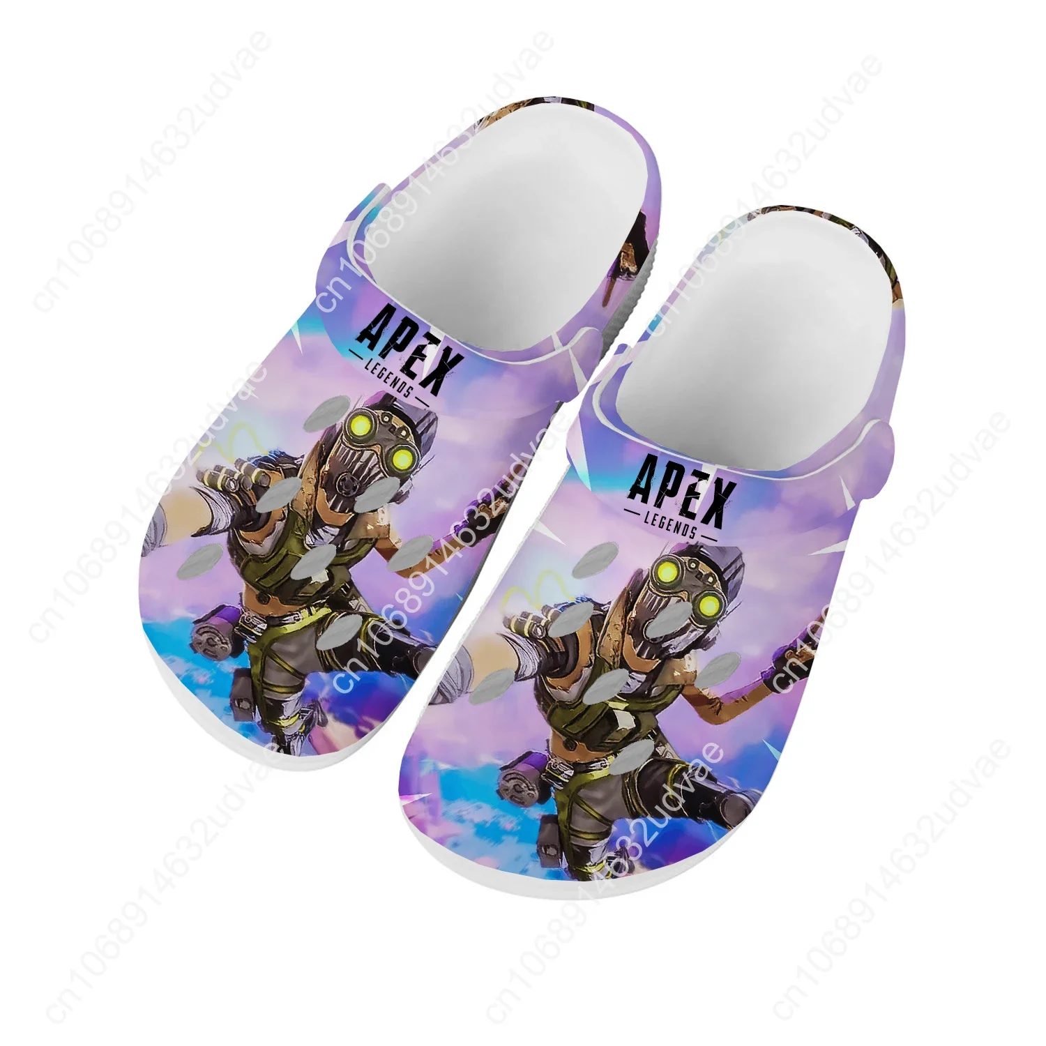 A-Apex Legends Sandals Men Women Teenager Octane Fashion Water Shoes Garden Breathable Comfort Beach Summer Custom Slippers